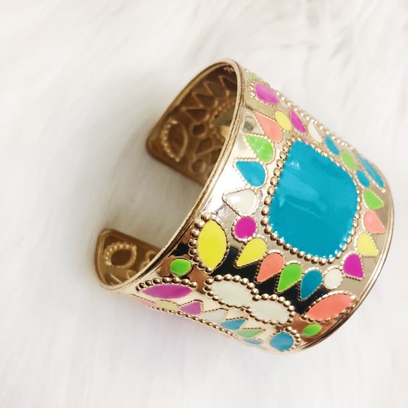 Zara Jewelry - Zara Gold Summertime  Cuff Bracelet